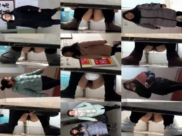 univoyeur 987-996 Chinese Toilet Voyeur
