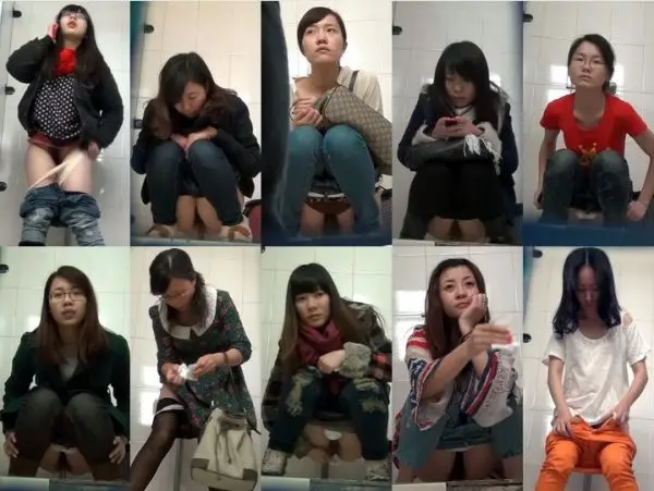 無修正　美女達の恥かしい排泄全身盗撮（12�…toilet hidden cameras
