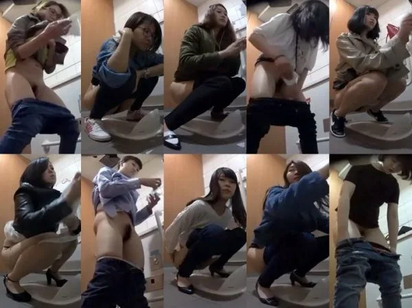 【JK多数出演】最高にエッチな若い娘の無防�…Toilet Voyeur