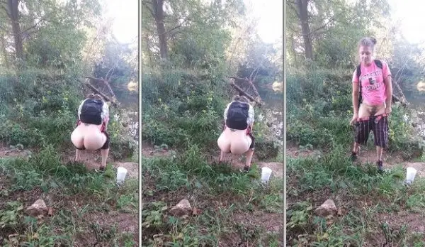 Joplinlady – A quick hiking squat and pee