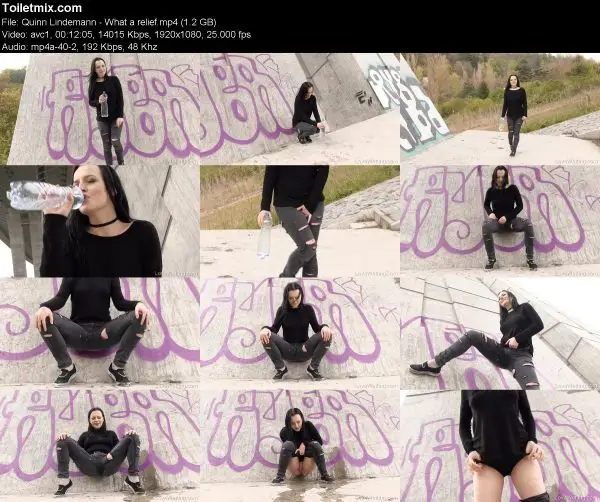 Quinn Lindemann – What a relief pissing in public, HD 2019