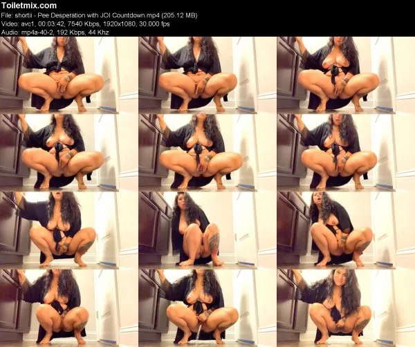 shortii – Pee Desperation with JOI Countdown