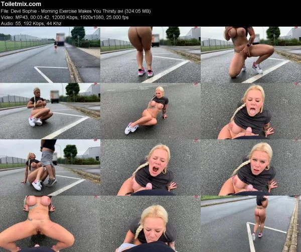 Devil Sophie – Morning Exercise Makes You Thirsty