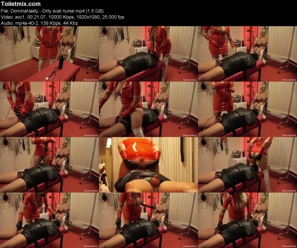 DominaNasty – Dirty scat nurse