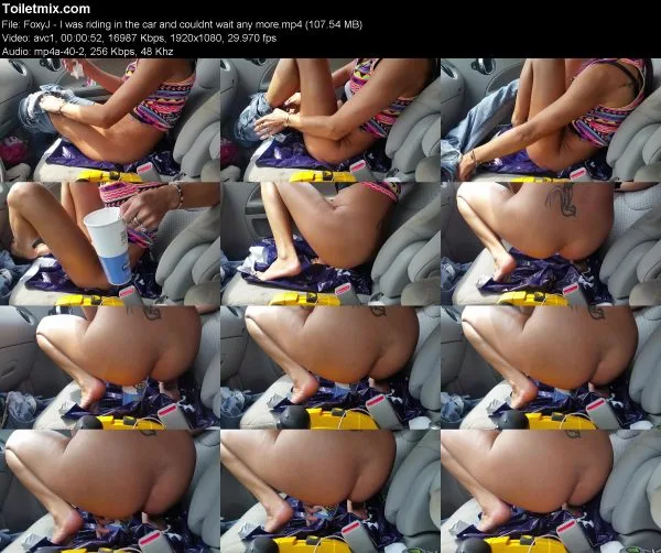 FoxyJ – I was riding in the car and couldnt wait any more