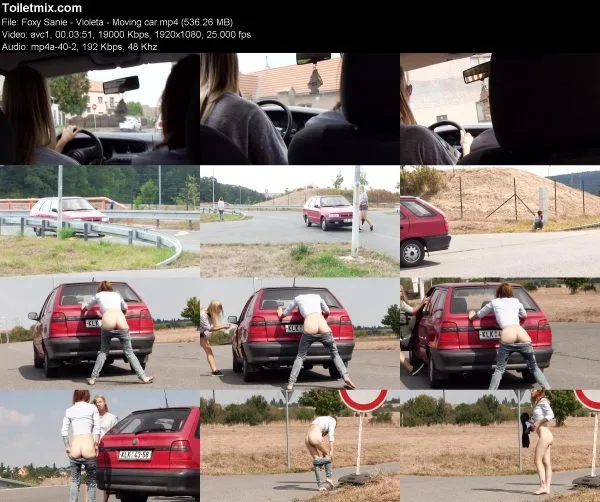Foxy Sanie – Violeta – Moving car