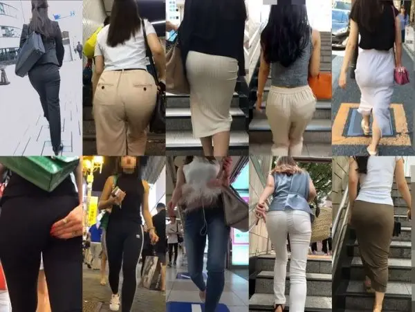 Gcolle Ass 1-3 リクルートスーツ78☆走り逃げる�…Upskirt Japansese Girls