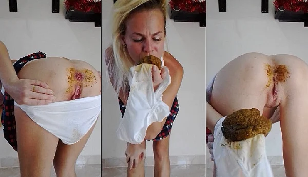 MissAnja – Schoolgirl Sharing Her Dirty Secret Huge Poo