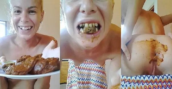 MissAnja – Worship My Poo I Sniffing Licking, Chewing Poo