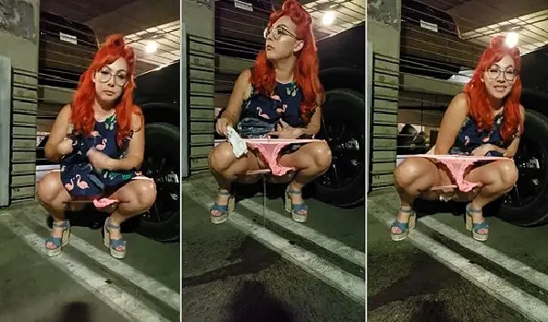Scarlett Rivers – Pissing in Parking Lot