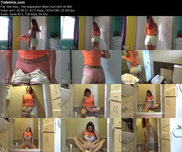 Wet Kelly – Pee desperation fetish