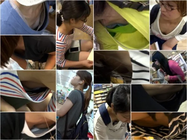 digi-tents Secret film PPV video 盗撮PPV動画 590-593 Upskirt
