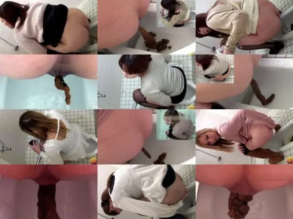 Girl Dormitory Poop 女の子の寮 閉じる Closeup HD, Vo…