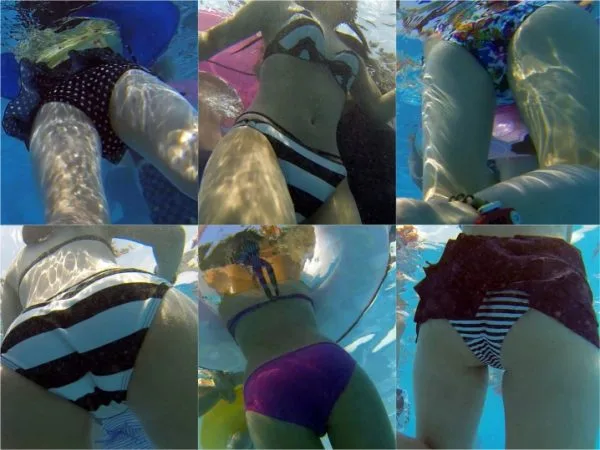 Swimming pool Voyeur PCOLLE 水中水着追跡！vol.84（さわりたい放題�…