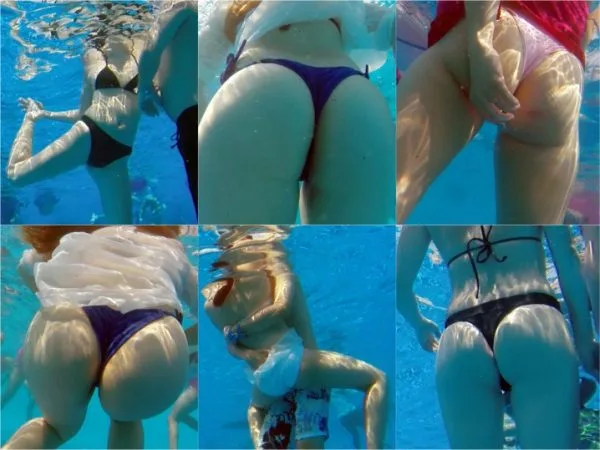 水中水着追跡！vol.122（回るギャル）【YMUW-112 swimming pool