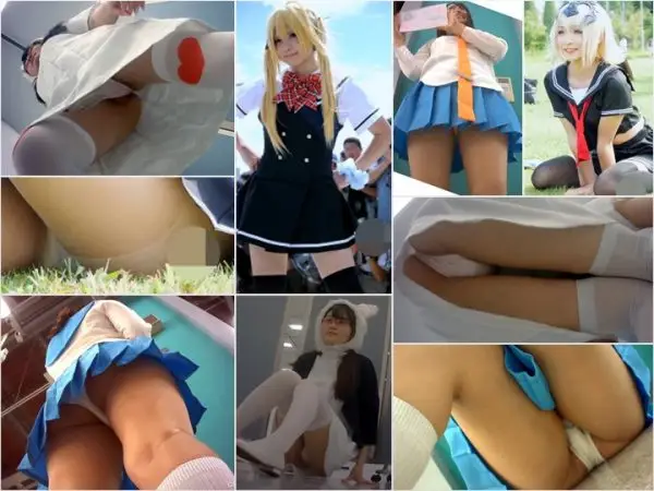 GCOLLE Cosplay 13-16 レイヤーちゃん Upskirt