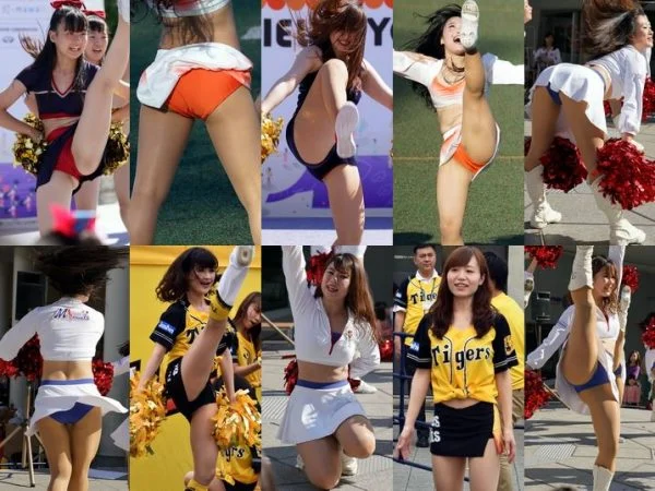 Photos Japanese Girls【お得なセット・２３３枚！】野球チアガー…
