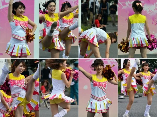 Photos Japanese Girls【お得なセット・２３３枚！】野球チアガー…