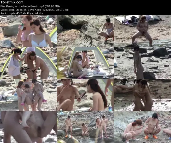 Peeing on the Nude Beach