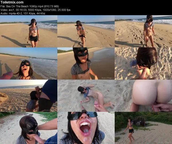 Sex On The Beach 1080p BruceandMorgan piss drinking, FullHD 2019