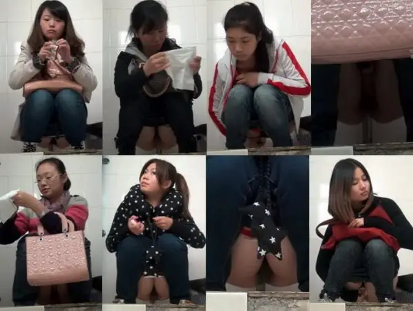 Toilet in the shopping center 6 Toilet Voyeur Asian Teens