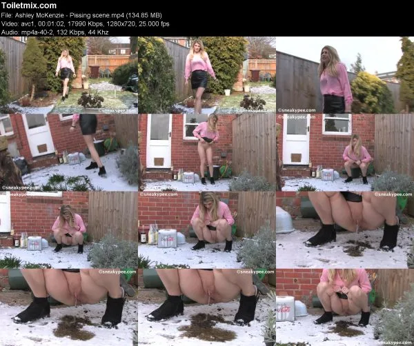 Ashley McKenzie – Pissing scene