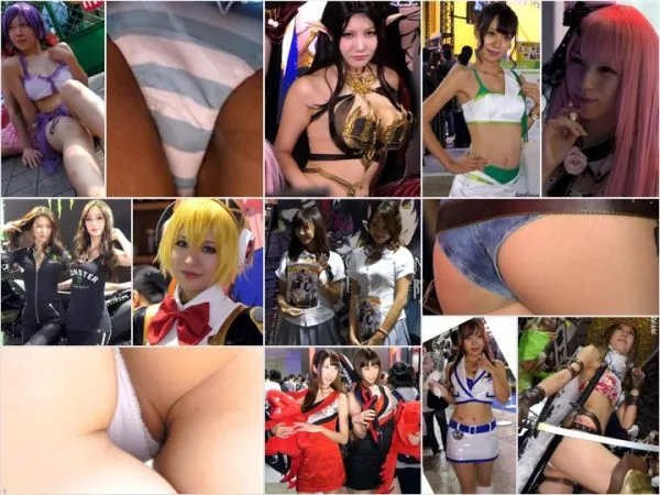 Upskirt Cosplay 21-24 高画質盤 大好き！コスプレイヤ