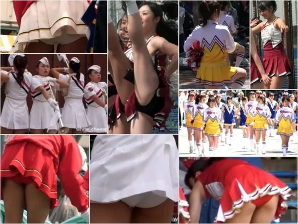 Gcolle イベントチア Cheerleaders Upskirt