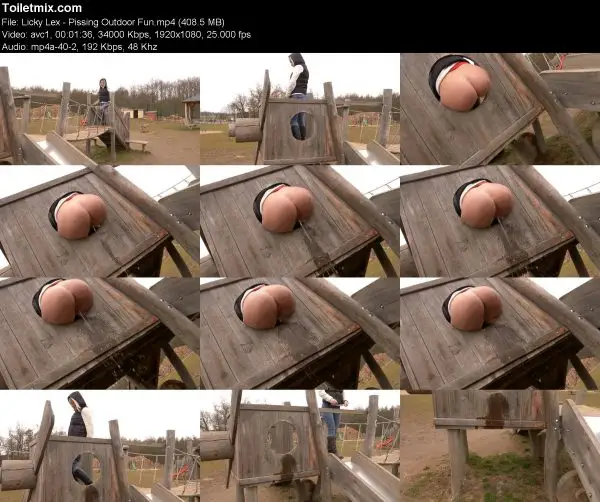 Licky Lex – Pissing Outdoor Fun