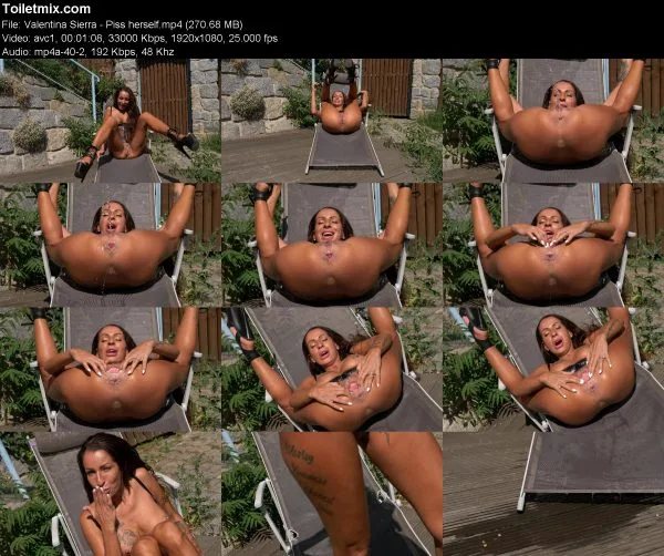 Valentina Sierra – Piss herself