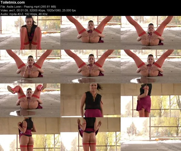 Asdis Loren – Pissing pissing in public, HD 2020
