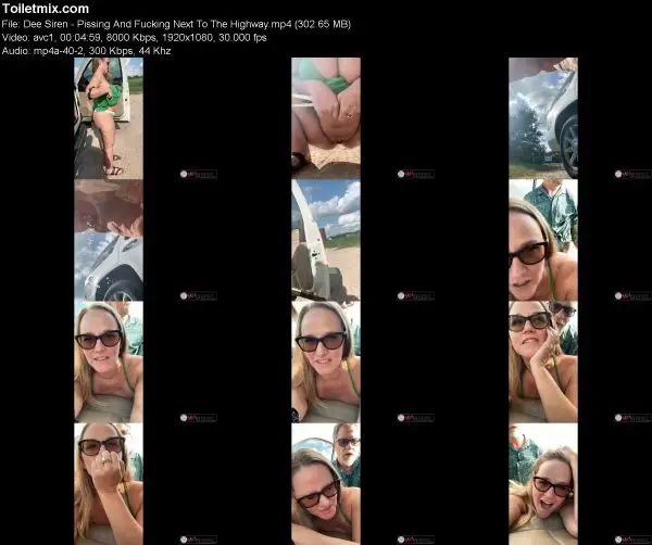 Dee Siren – Pissing And Fucking Next To The Highway