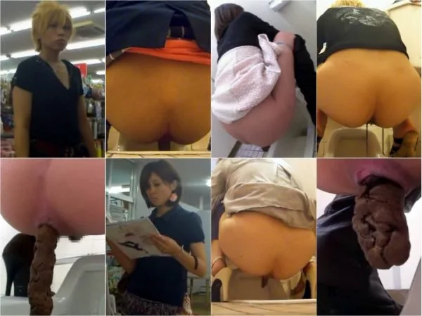 トイレまで追ってみた！Pooping Voyeur Toilet