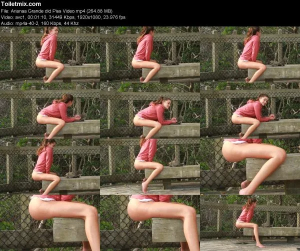 Arianaa Grande did Piss Video