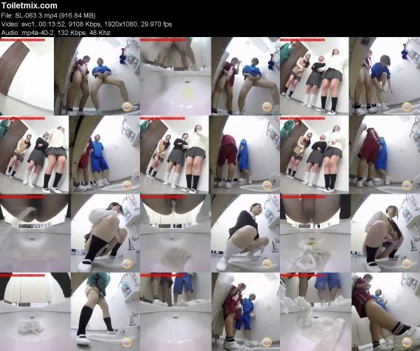 SL-063 女子校連続小便記録