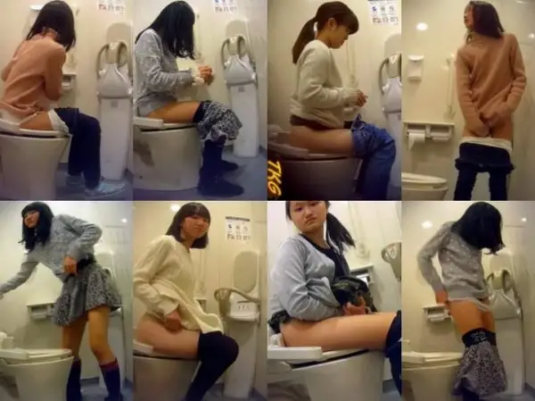Toilet Voyeur digi-tents ７人 若いこの個室観察 No.019-028