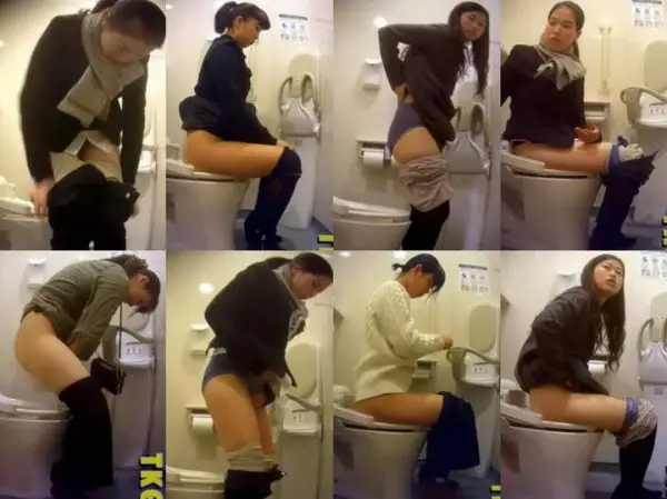 Toilet Voyeur digi-tents ７人 若いこの個室観察 No.019-028