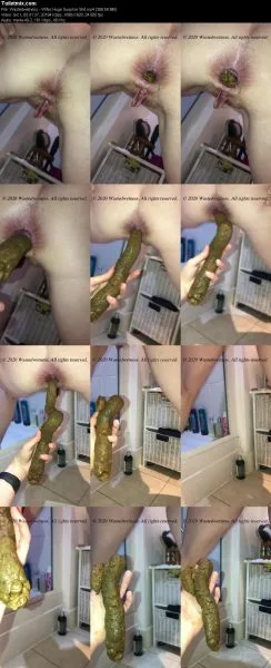 Wastedwetness – Wifes Huge Surprise Shit