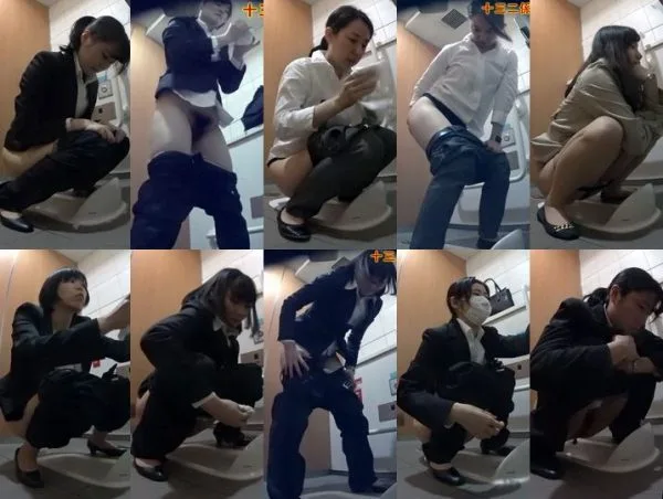 Japanese Voyeur Toilet リクスー大特集２　18名収録