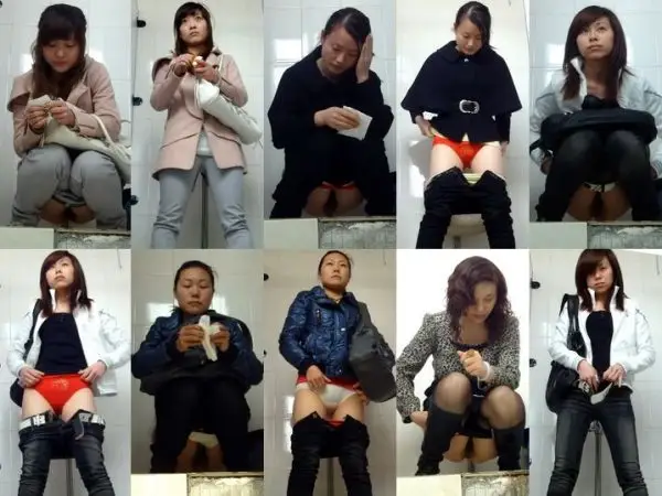 Chinese Toilet Voyeur アジアの開放式トイレ