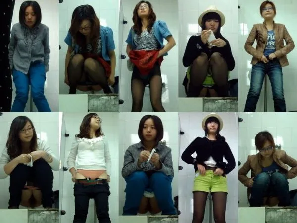 Chinese Toilet Voyeur アジアの開放式トイレ