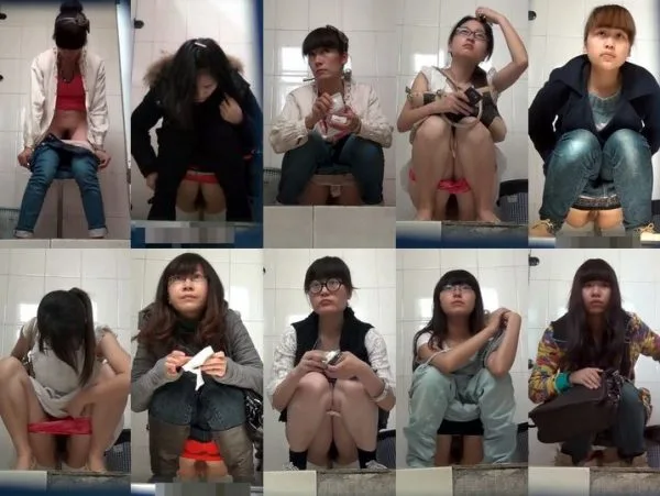 Chinese Toilet Voyeur アジアの開放式トイレ