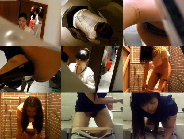 Asian toilet 1 – 4 peepvoyeur toilet hidden cam