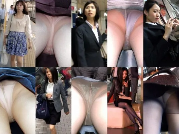 Gcolle Upskirt 117-122 【高画質】美人OL食い込みP