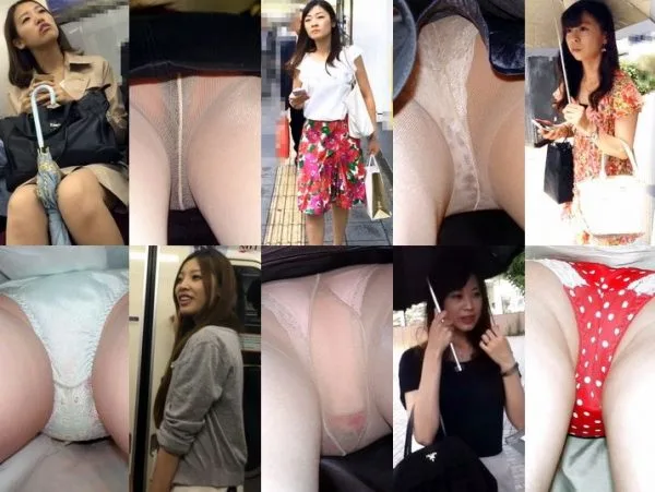 Gcolle Upskirt 117-122 【高画質】美人OL食い込みP