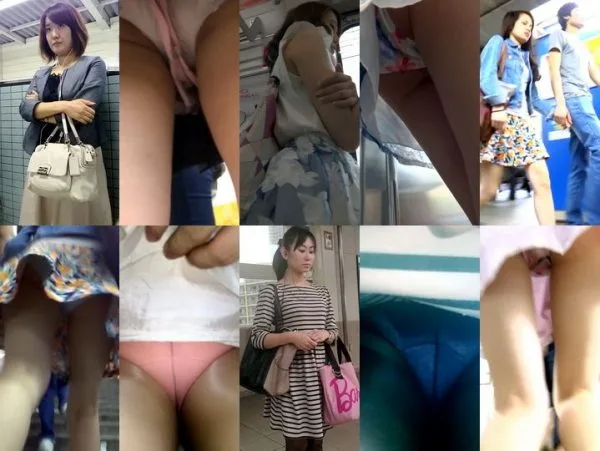 Gcolle Upskirt 117-122 【高画質】美人OL食い込みP