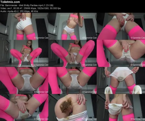 Sammiecee – Wet Shitty Panties