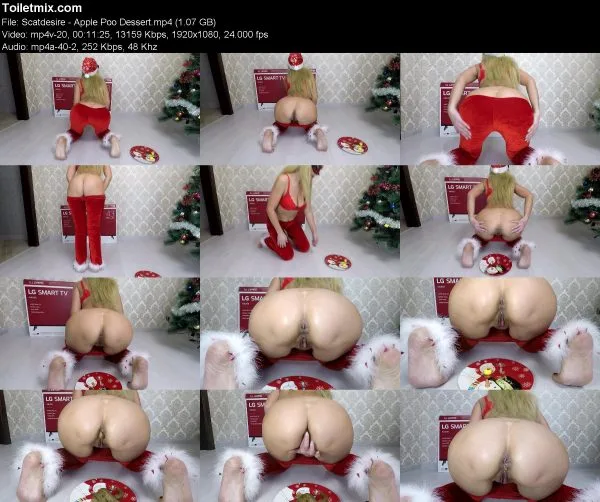 Scatdesire – Apple Poo Dessert