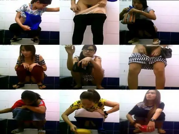 Thai public WC 9 – 11 thailand toilet hidden camera