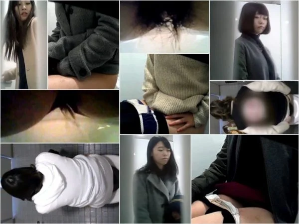 【w.c】女の娘たちの排泄セット No.1 Pooping Voyeur Toilet